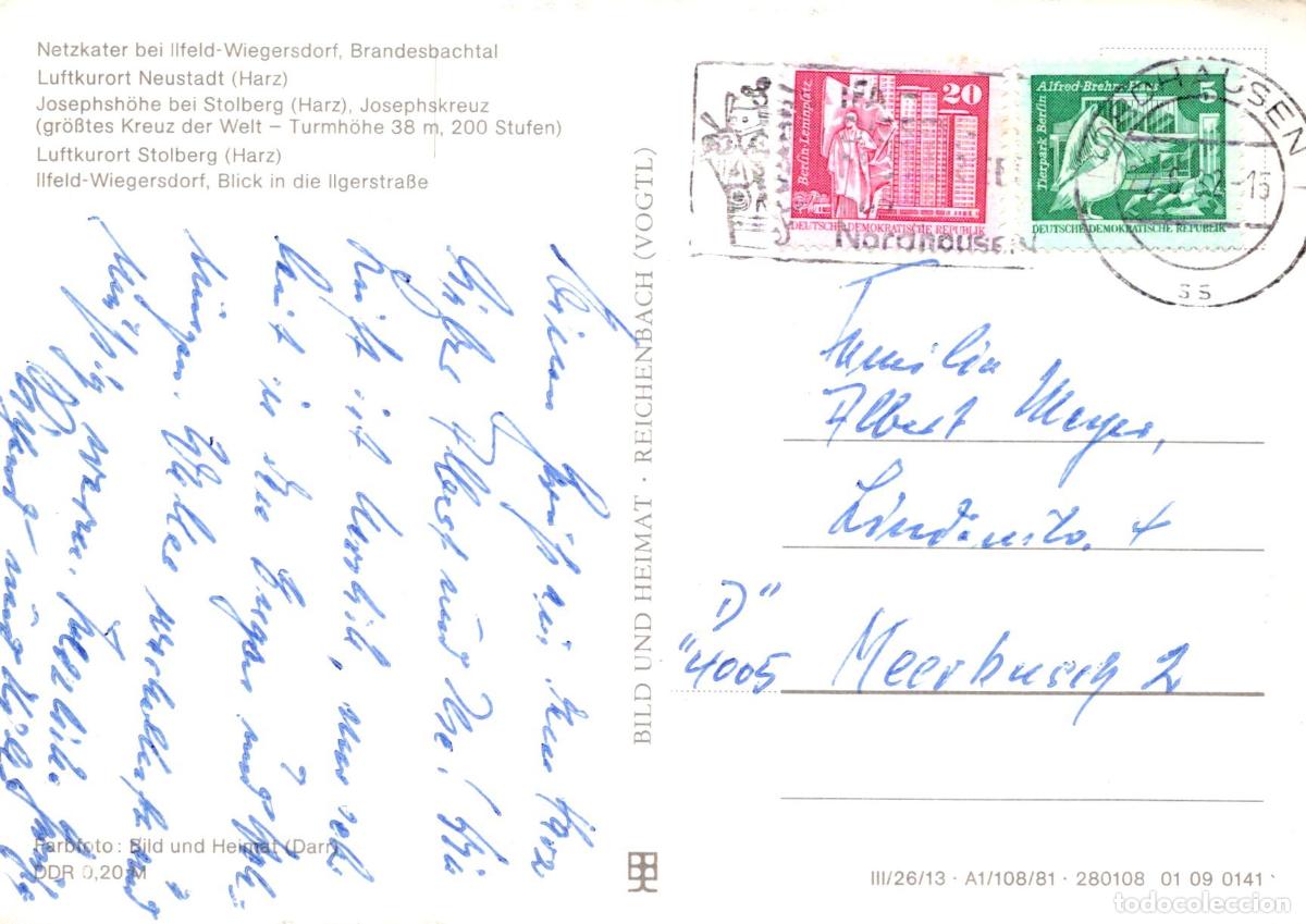 Postales: Germany Harz Multi View Stolberg *YAZ997 - Foto 2