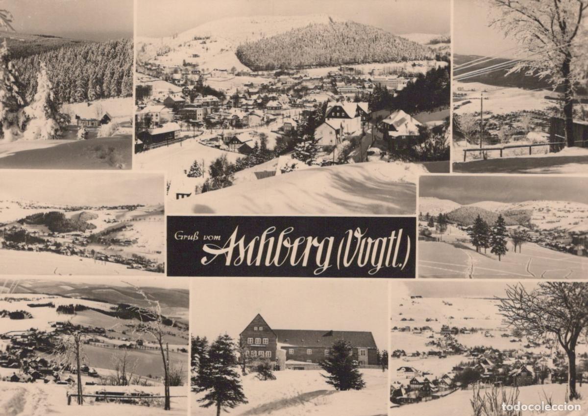 Cartes Postales: Germany Vogtland Aschberg Winter Landscape Snow Covered Village *YAZ344