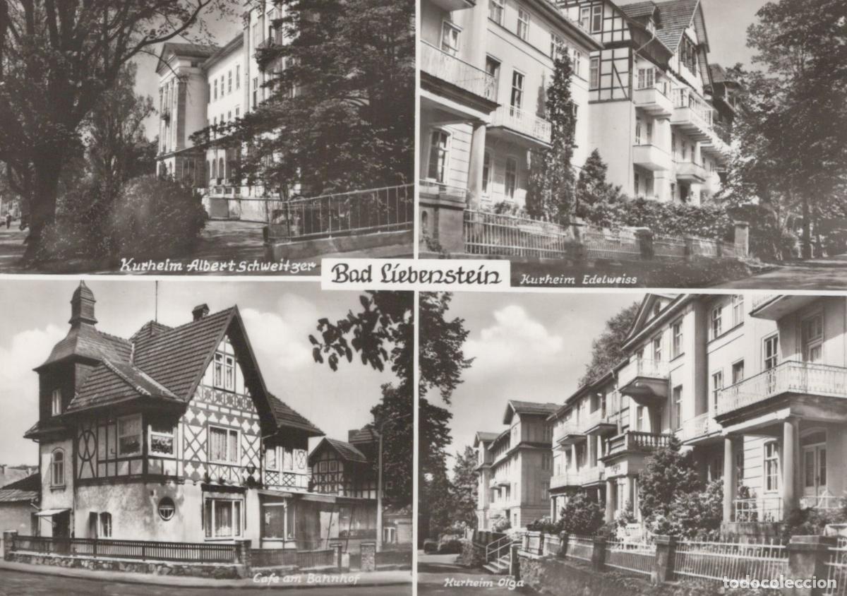 Cartes Postales: Germany Bad Liebenstein Kurheim Albert Schweitzer Edelweiss Cafe *YAZ350