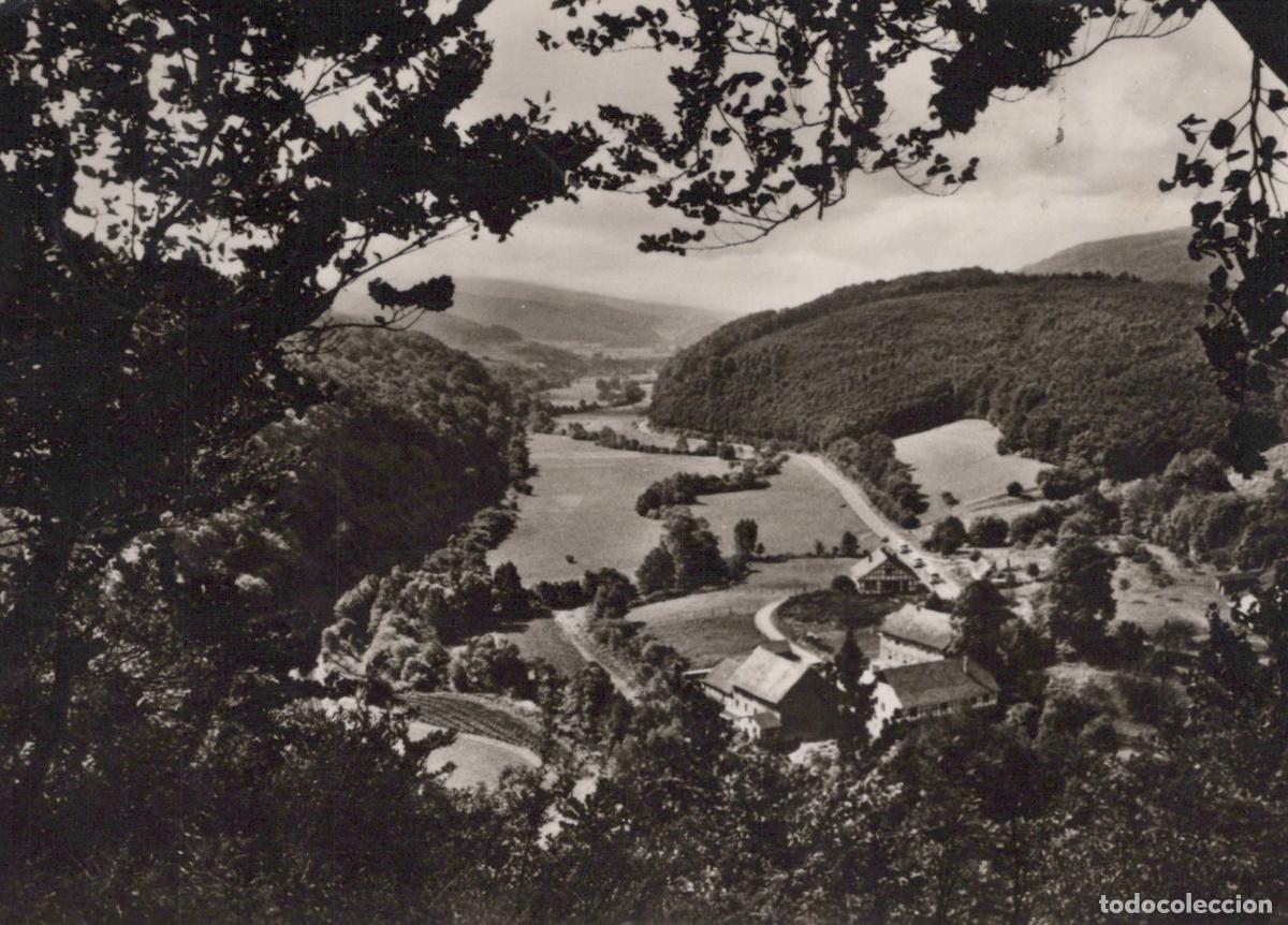 Cartoline: Germany Witzenhausen Werra Valley Landscape With Farmhouses *YAZ231