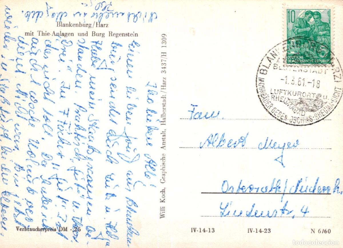 Postales: Germany Blankenburg Harz Multi View *YAZ237 - Foto 2