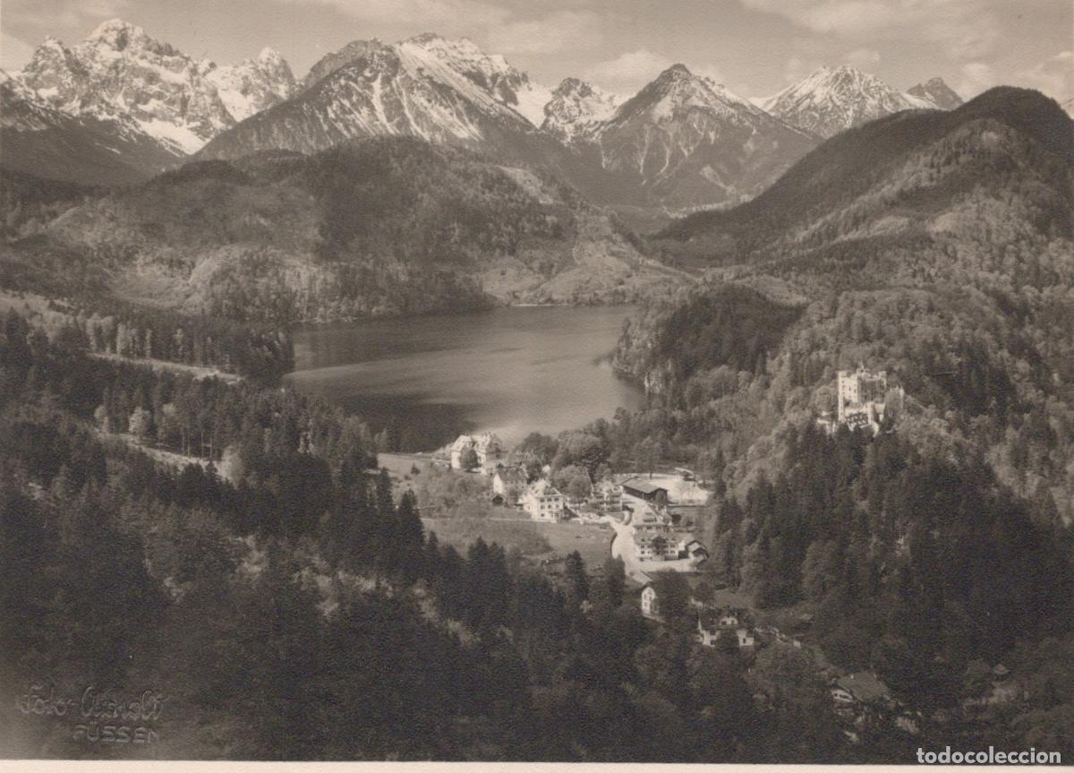 Cartes Postales: Germany Aerial View of Hohenschwangau Castle Alpsee *YAZ366