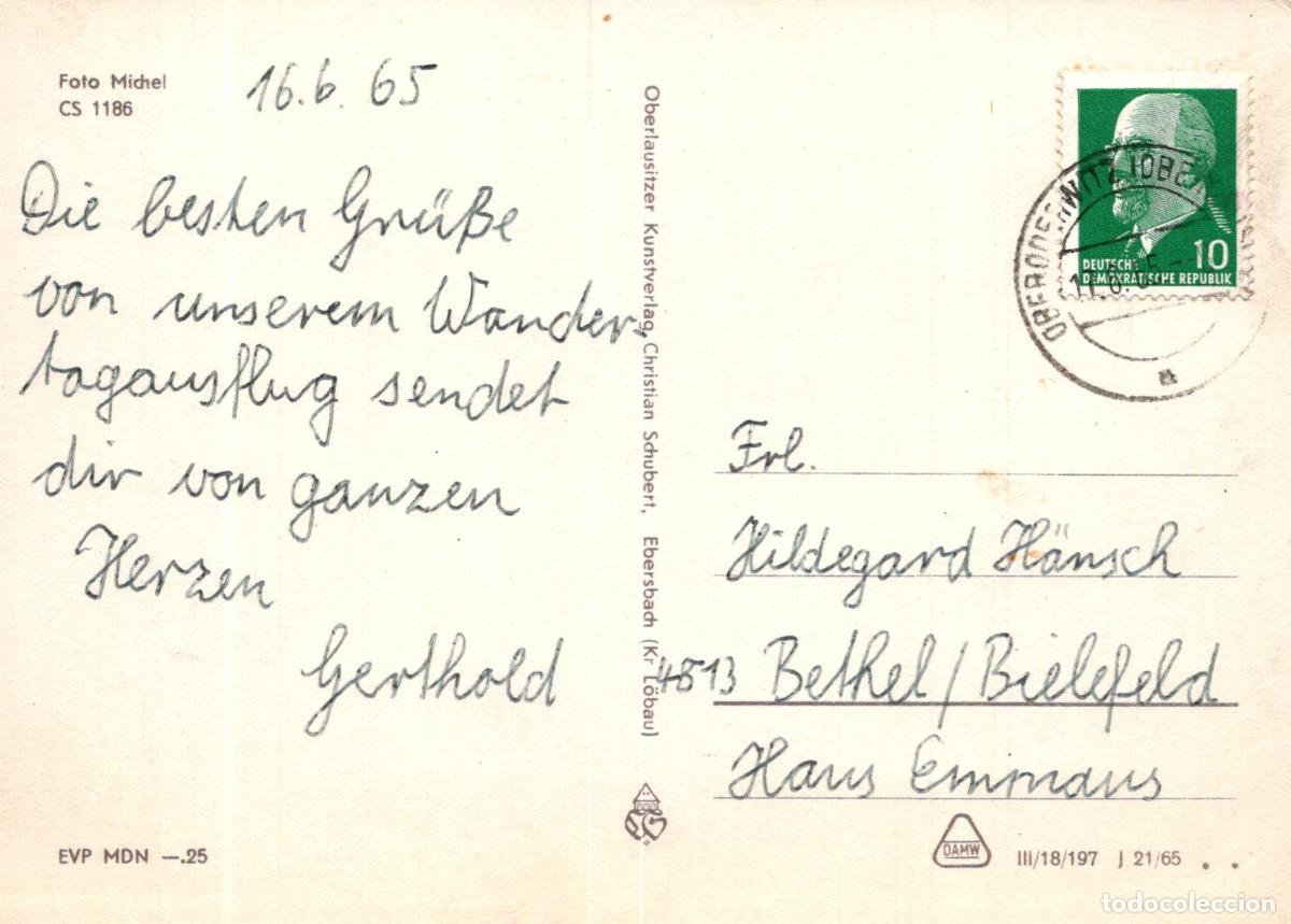 Postales: Germany Altenberg Spitzberg Oberoderwitz Panoramic Views *YAZ253 - Foto 2