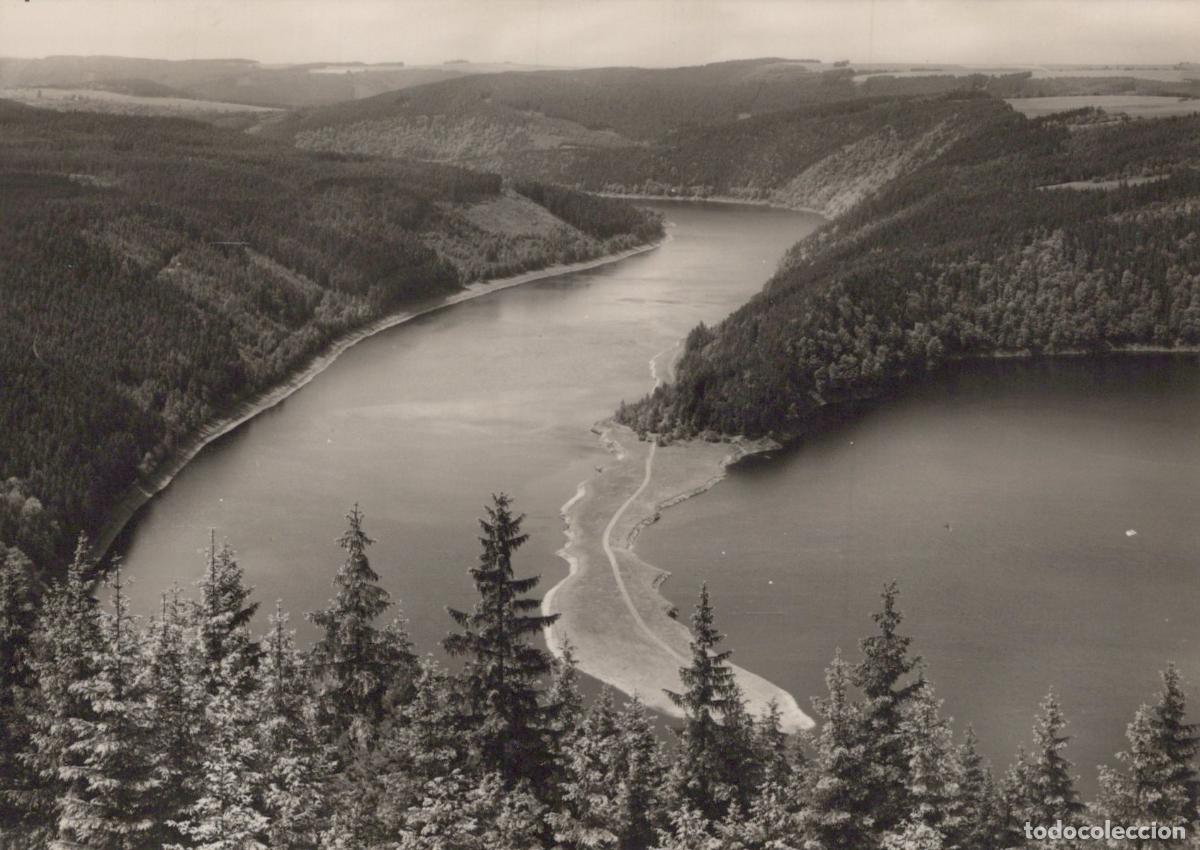 Cartes Postales: Germany Altenburg Hohenwarte Dam Drachenschwanz Peninsula Aerial View *YAZ261