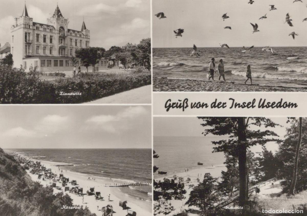 Cartes Postales: Germany Usedom Island Collage Zempin Koserow &Uuml;ckeritz and Zinnowitz *YAZ263