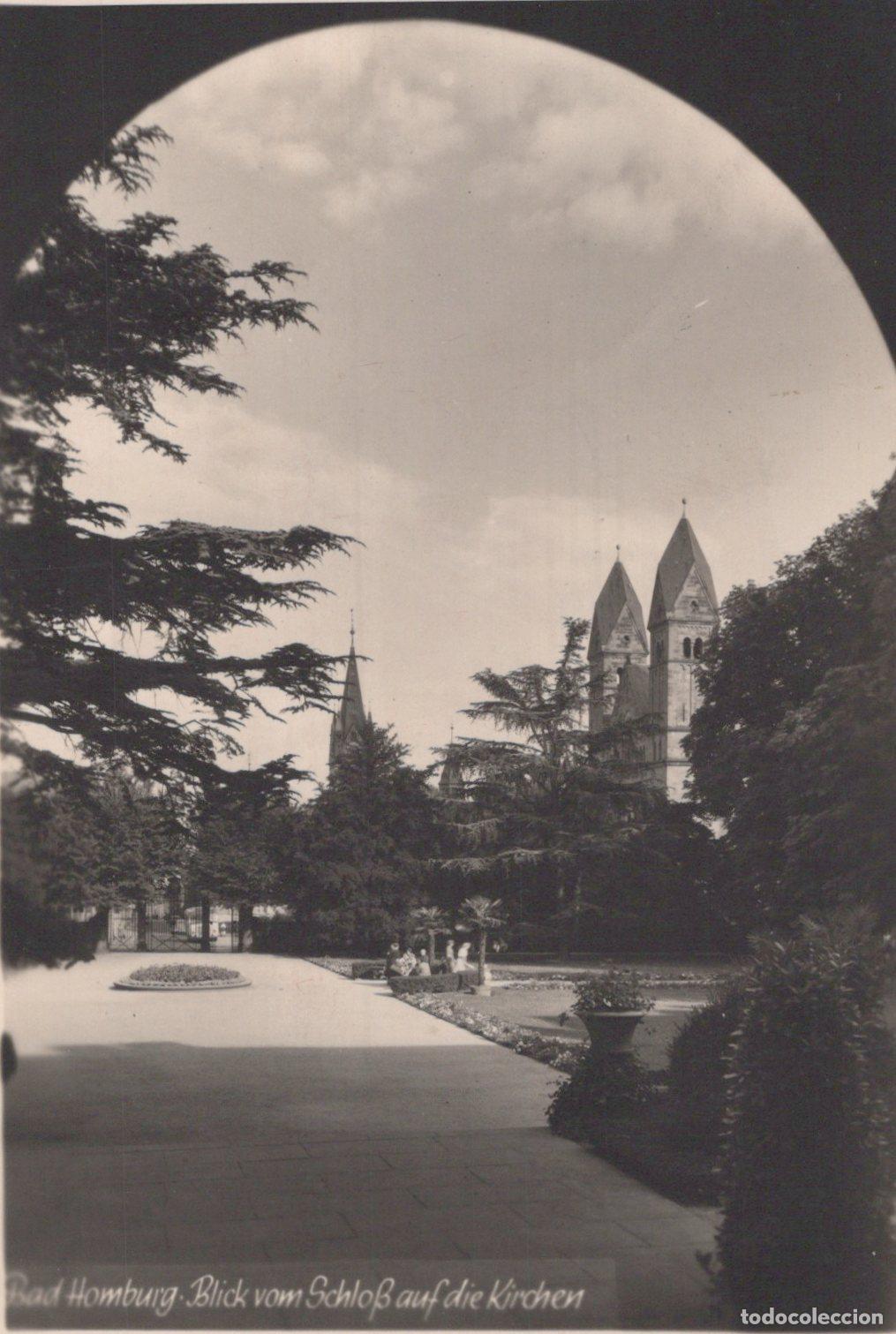 Cartes Postales: Germany Bad Homburg View From Castle To Churches 1930s *YAZ393