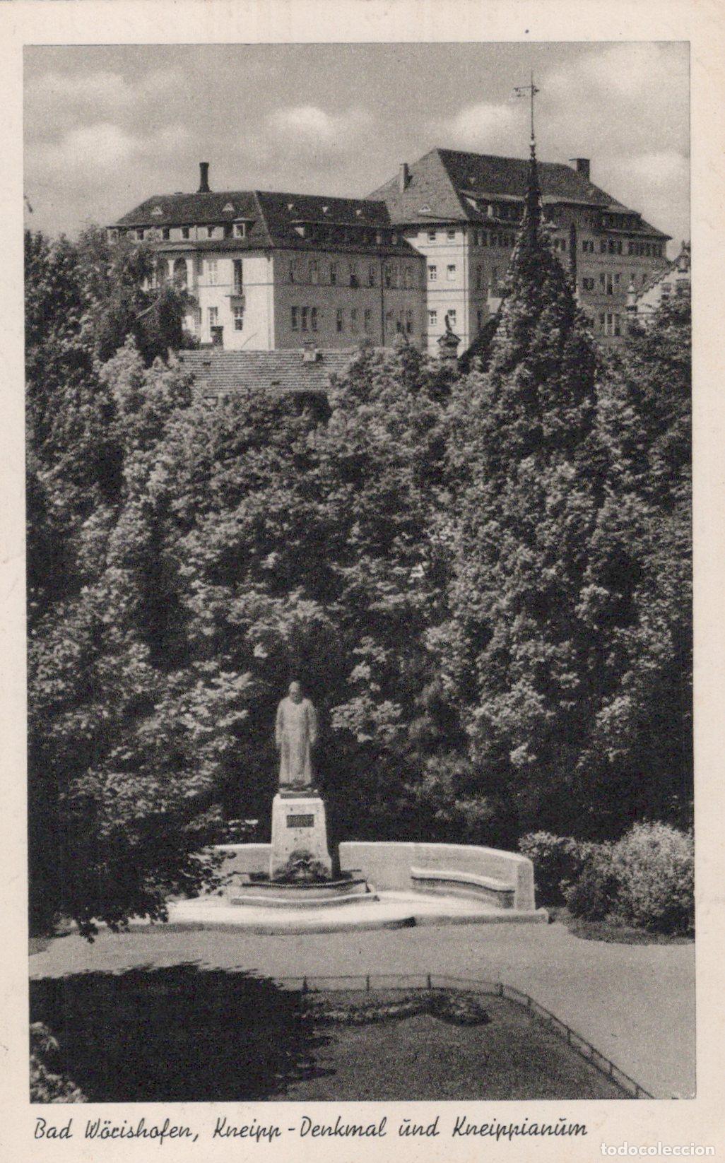 Postcards: Germany Kneipp Monument and Kneippianum in Bad *YAZ415