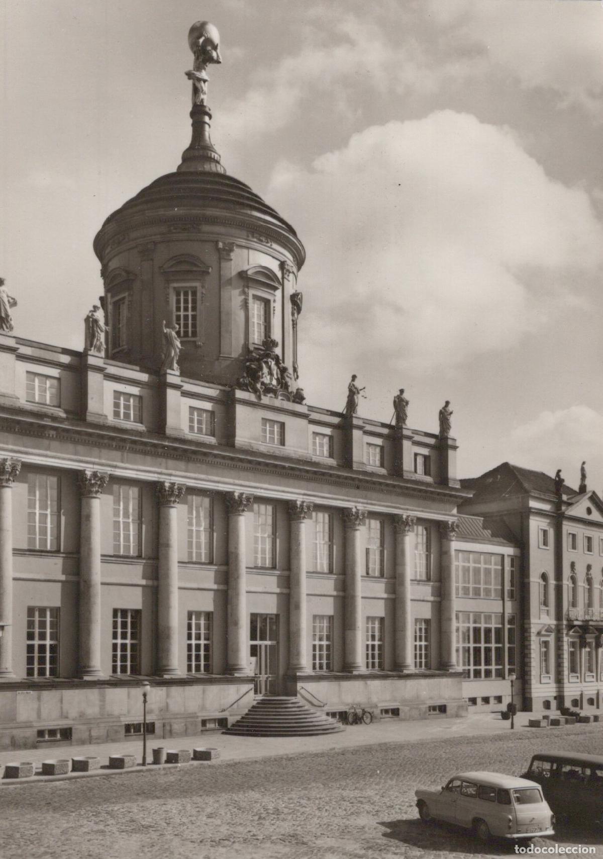 Postais: Germany Potsdam Hans Marchwitza Kulturhaus Baroque Real Photo Unposted *YAZ419