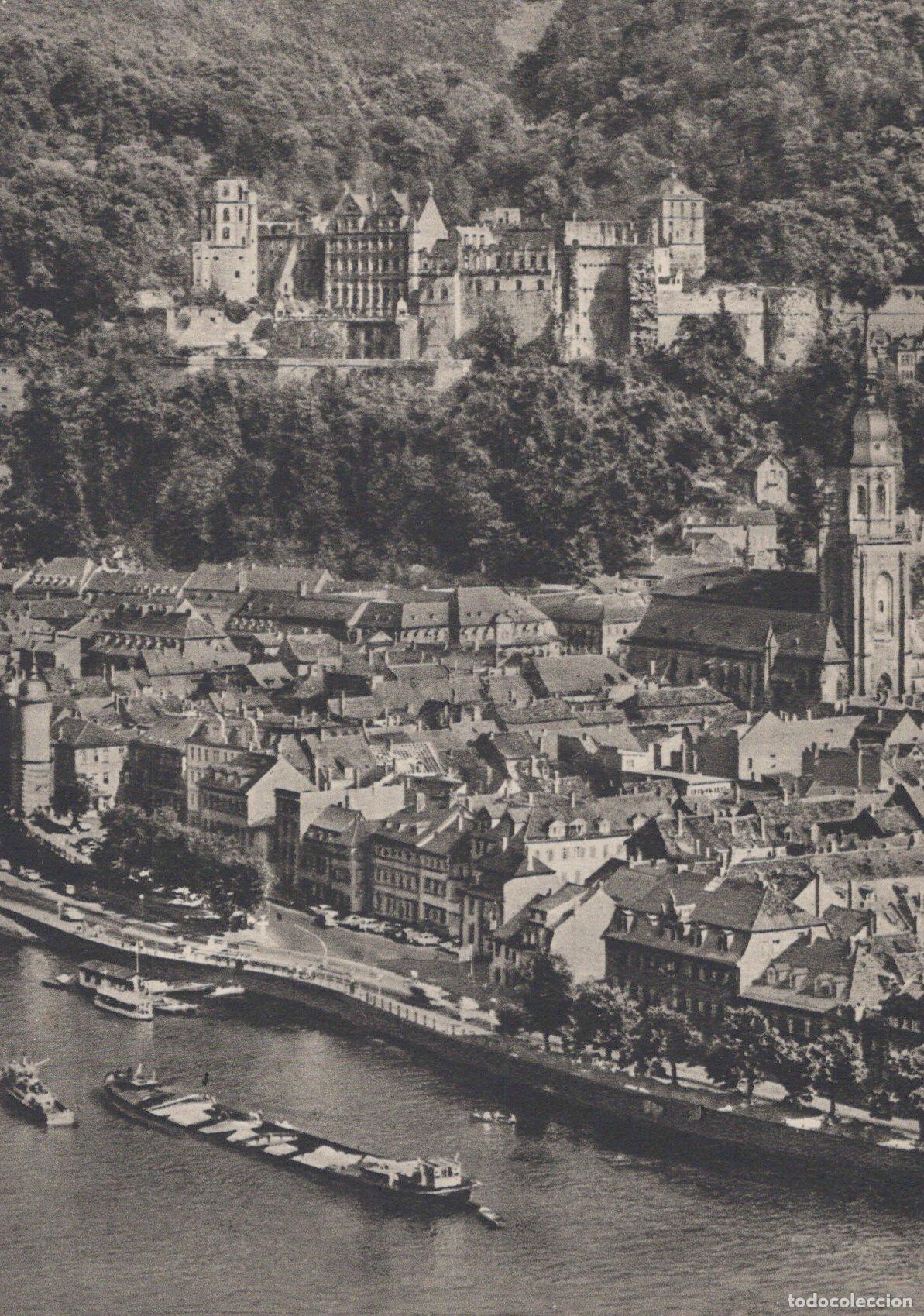 Postales: Germany Heidelberg Castle and Cityscape With River Neckar Unposted *YAZ423