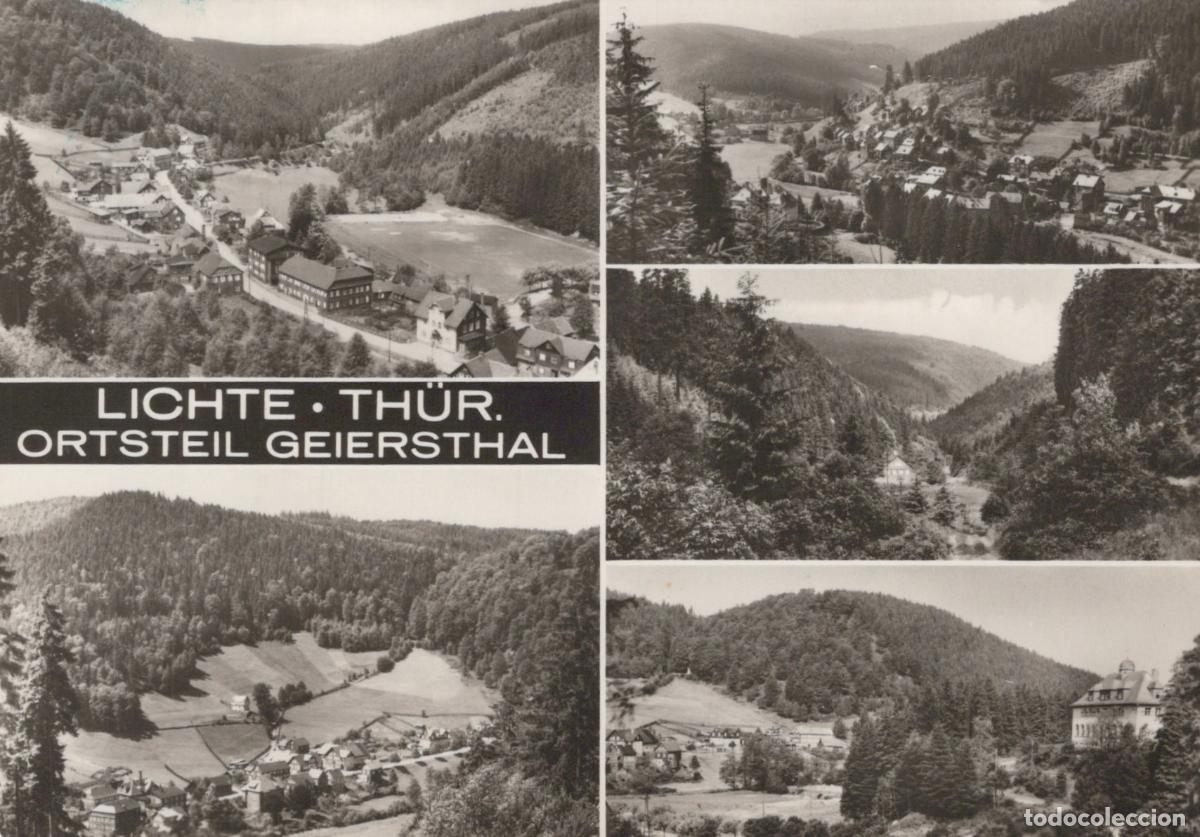 Postkarten: Germany Altenburg Lichte Geiersthal Valley Village Landscape Multi View *YAZ323