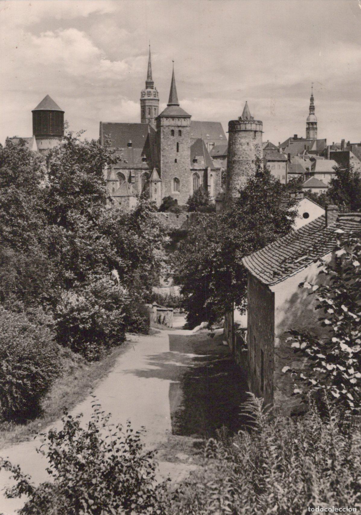Postkarten: Germany Bautzen View From Scharfenweg With St Peter S Cathedral *YAZ431