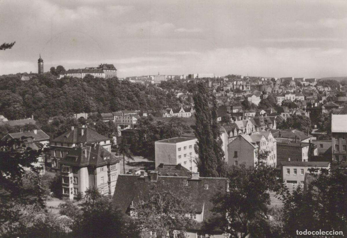 Cartes Postales: Germany Greiz Cityscape With Schloss and Buildings 1950s *YAZ327