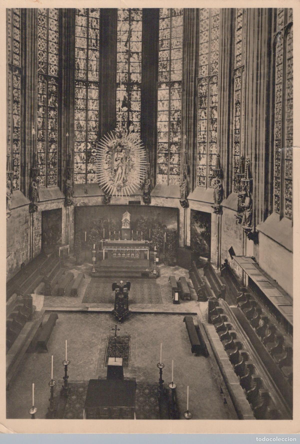 Cartes Postales: Germany Aachen Cathedral High Choir Interior 1950s *YAZ445