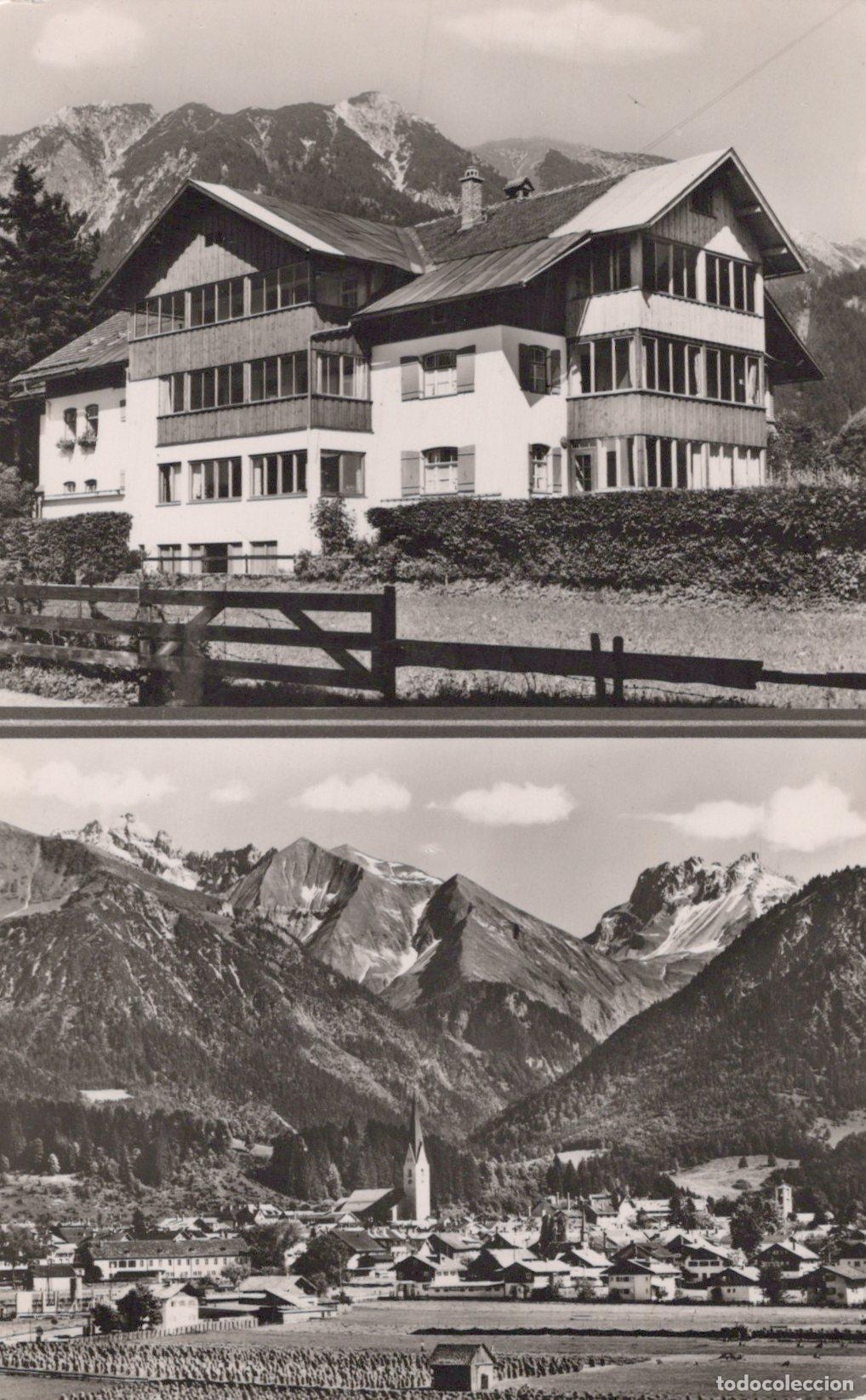 Cartes Postales: Germany Oberstdorf Allg&auml;u Haus Ettensberg and Mountain Landscape View *YAZ451