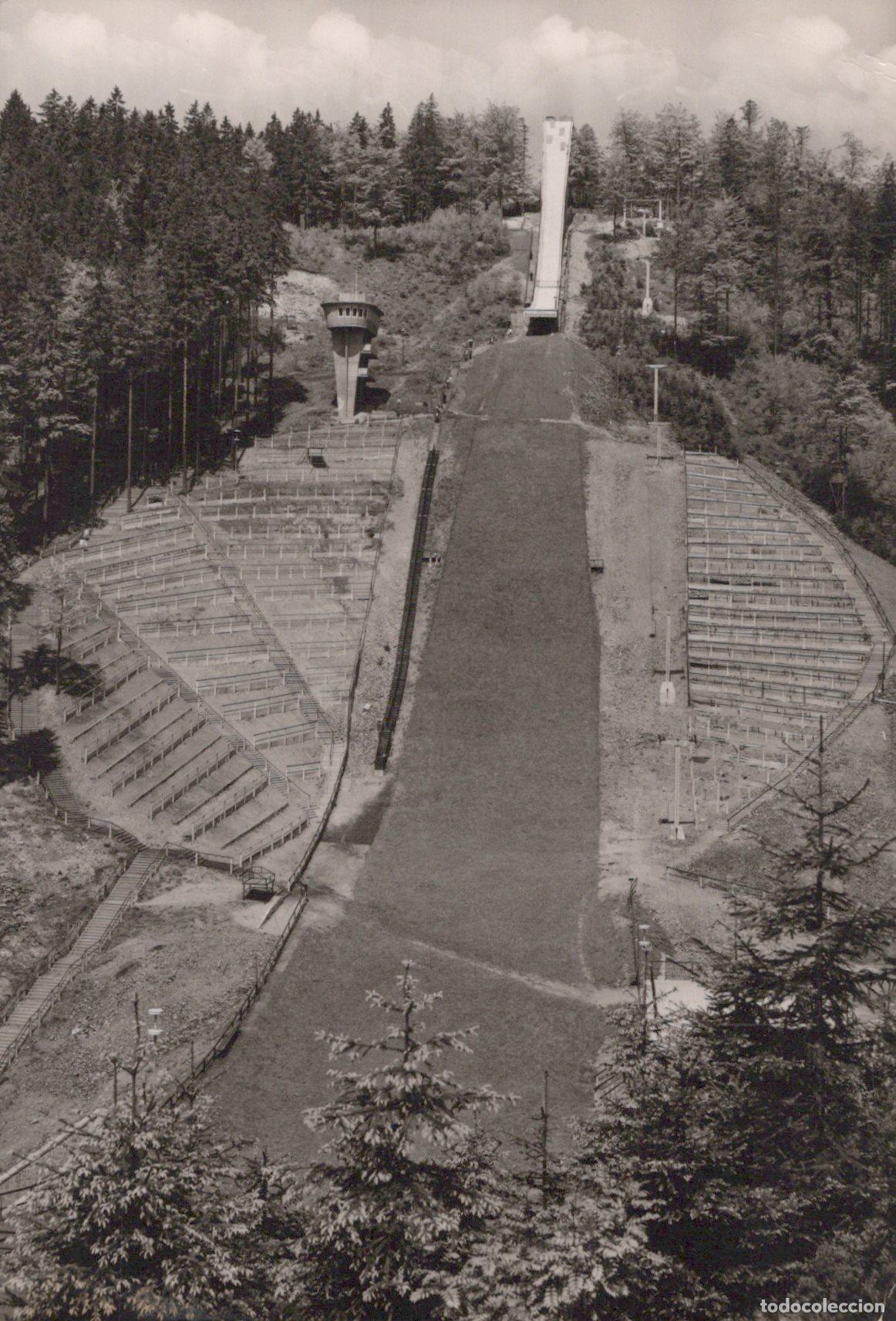 Cartes Postales: Germany Klingenthal Aschberg Ski Jump M&uuml;hleithen Winter Sports Landscape *YAZ453