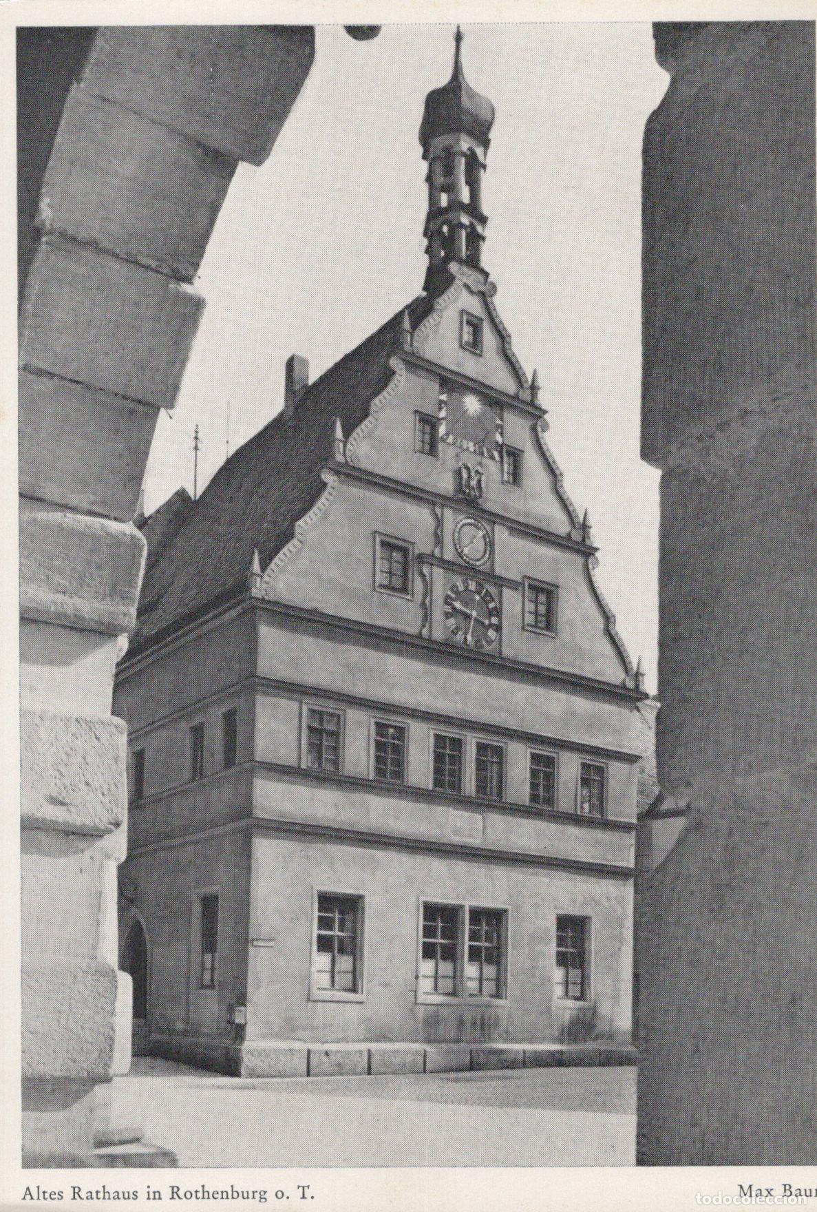 Cartes Postales: Germany Rothenburg O T Old Town Hall Unposted *YAZ455