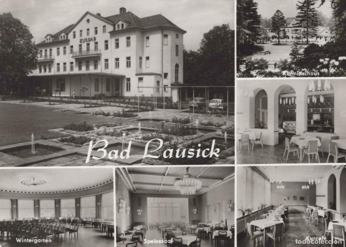 Cartes Postales: Germany Bad Lausick Kurhaus Wintergarten Speisesaal Kurcafe *YAZ349