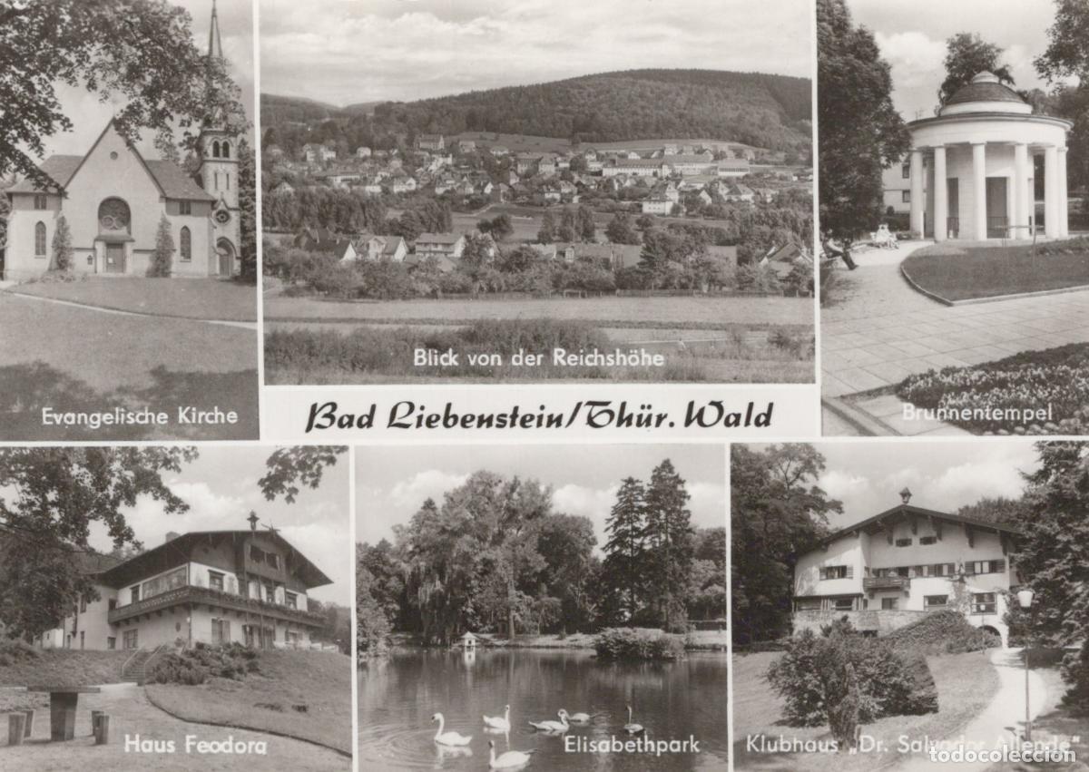 Cartes Postales: Germany Bad Liebenstein Thuringian Forest Multi View Evangelische Kirche *YAZ351