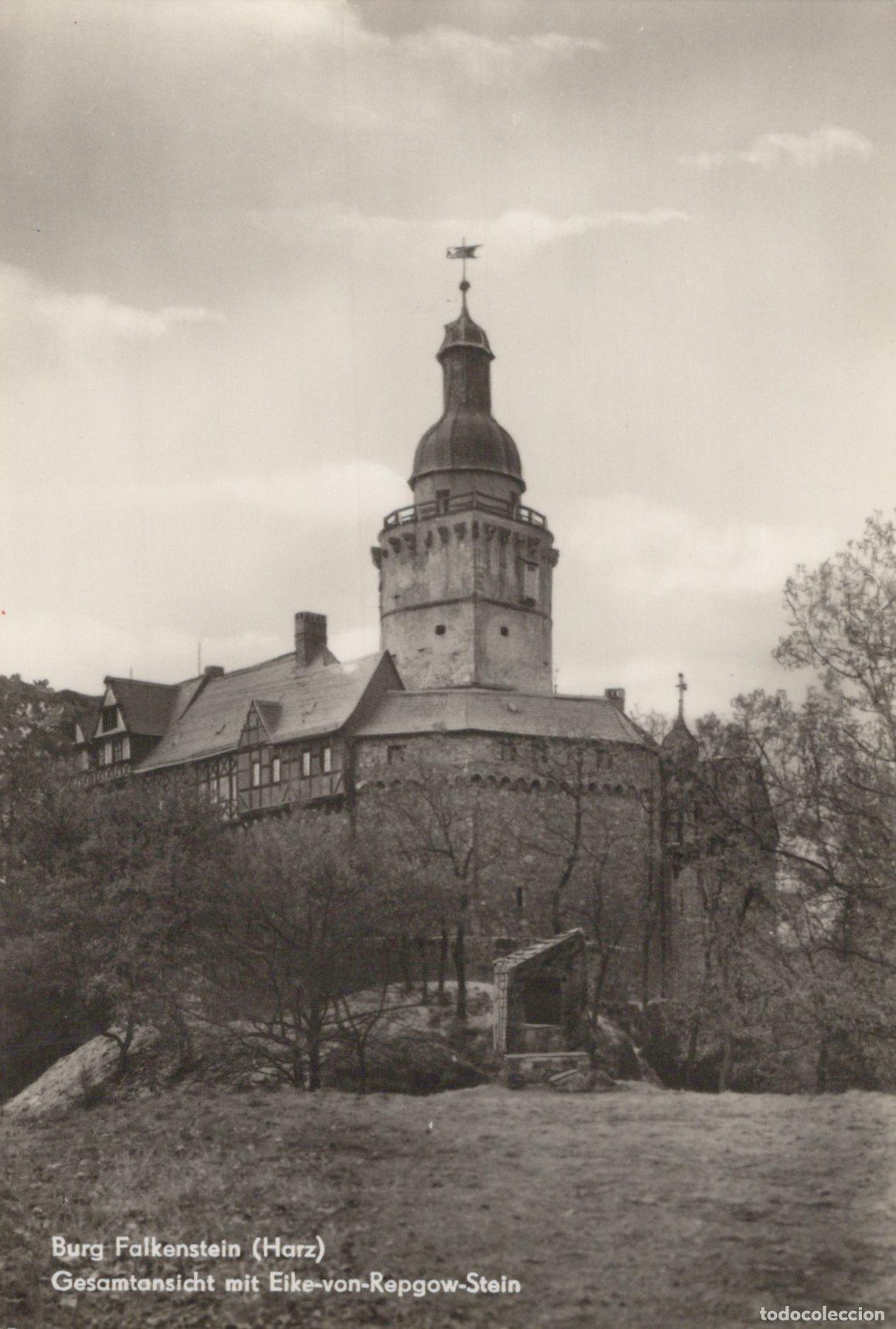 Cartes Postales: Germany Burg Falkenstein Harz Real Photo *YAZ459