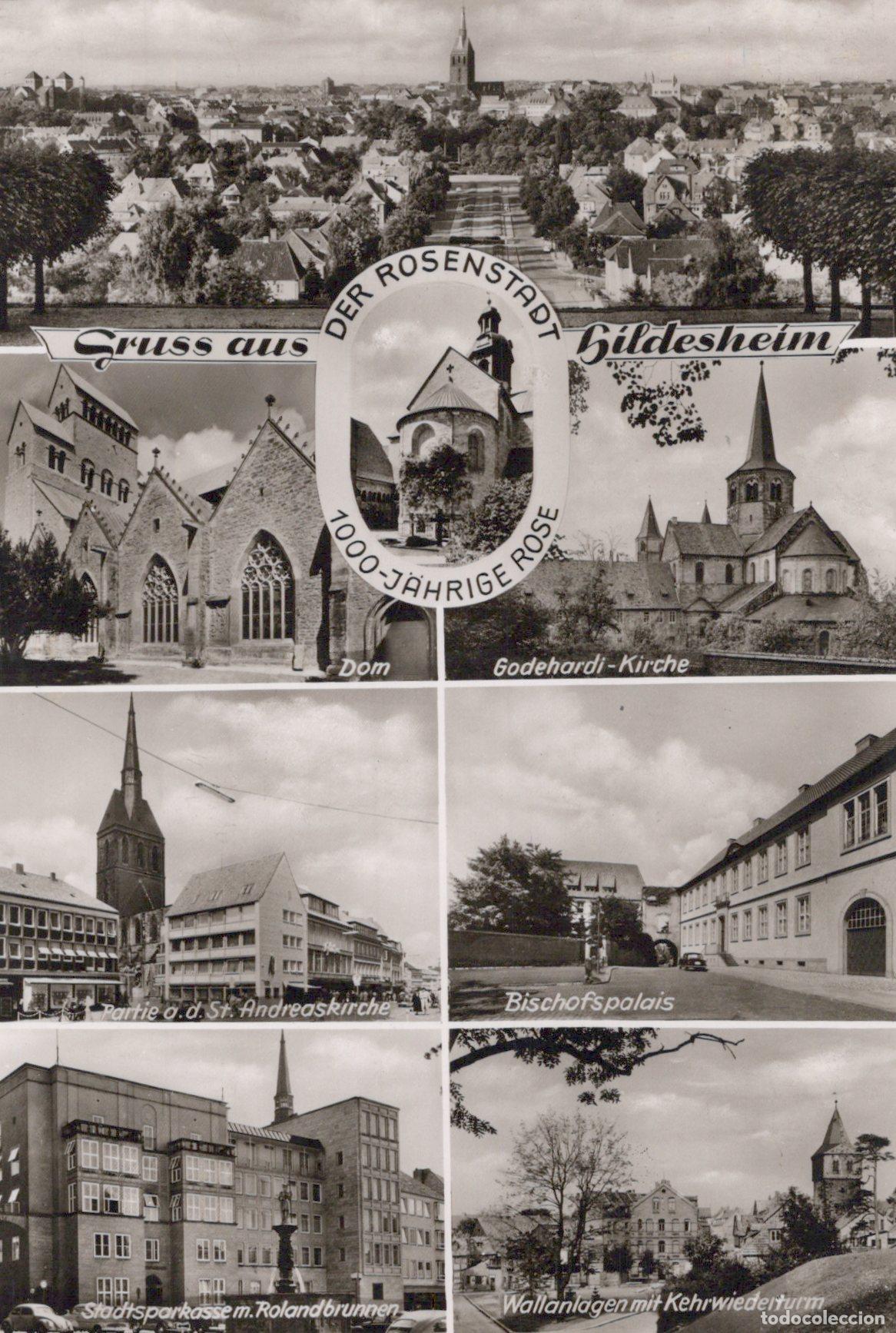 Cartes Postales: Germany Hildesheim Views of Including Churches and Cityscapes *YAZ461
