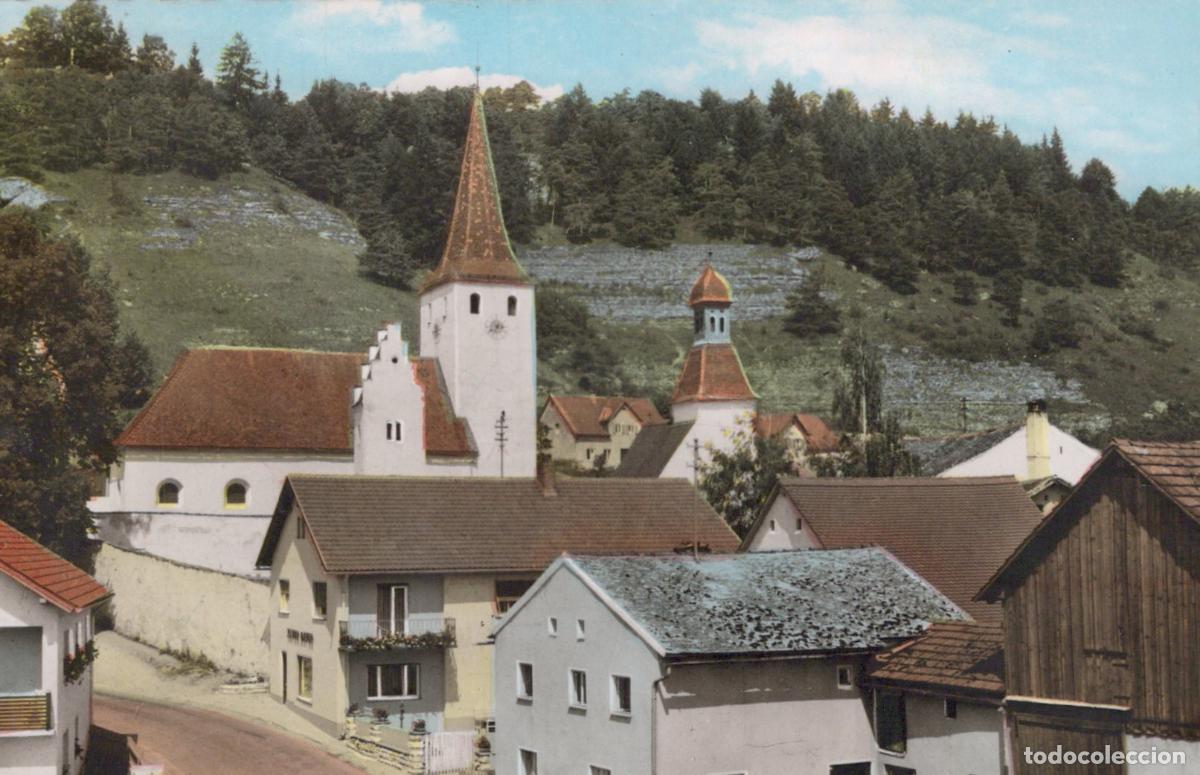 Cartoline: Germany Kindling Altm&uuml;hltal Village Church and Houses *YAZ511