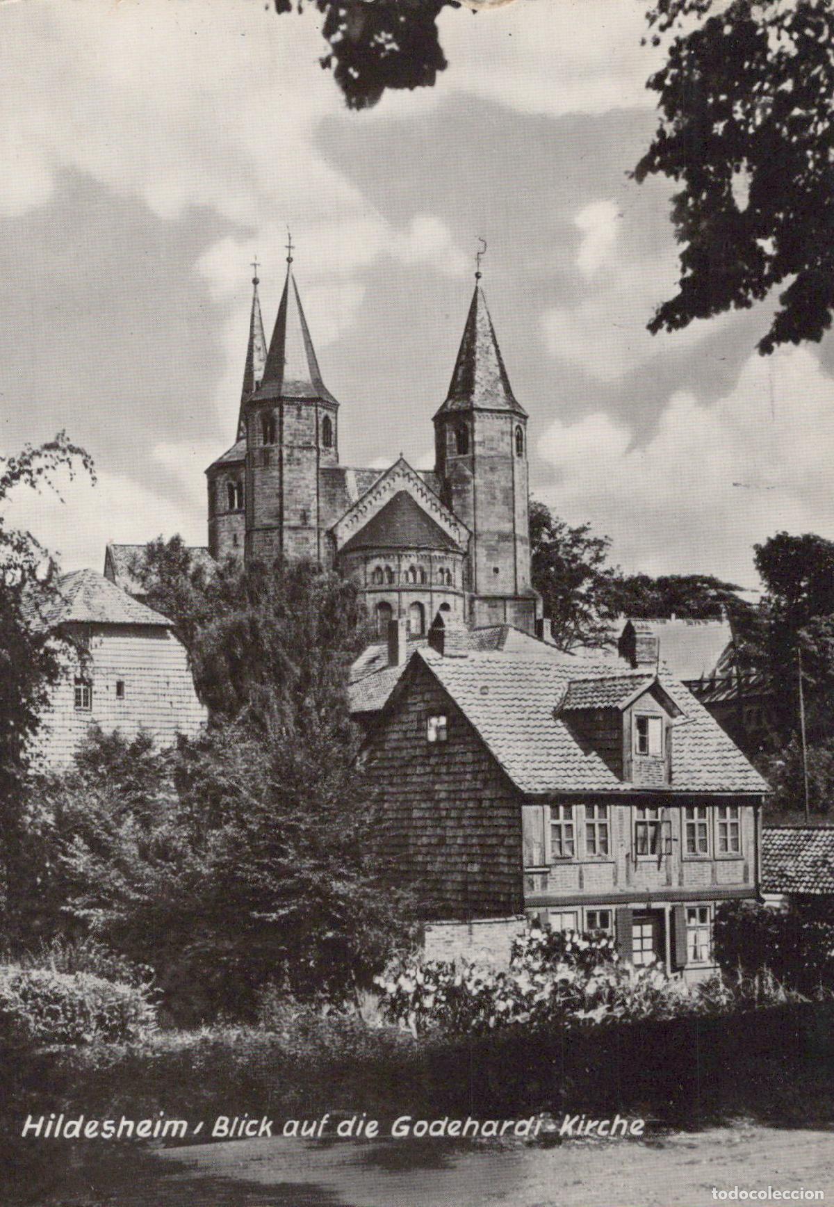 Cartoline: Germany Hildesheim St Godehard Church and Historic Houses *YAZ462