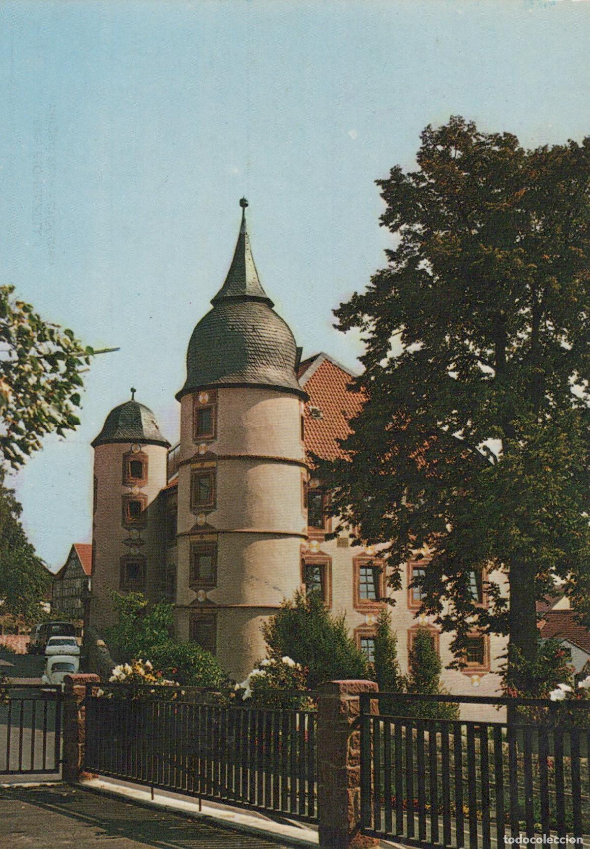 Cartoline: Germany Alsfeld Eichenzell B&uuml;rgerhaus Schlo&szlig;hofen Castle Historic *YAZ513