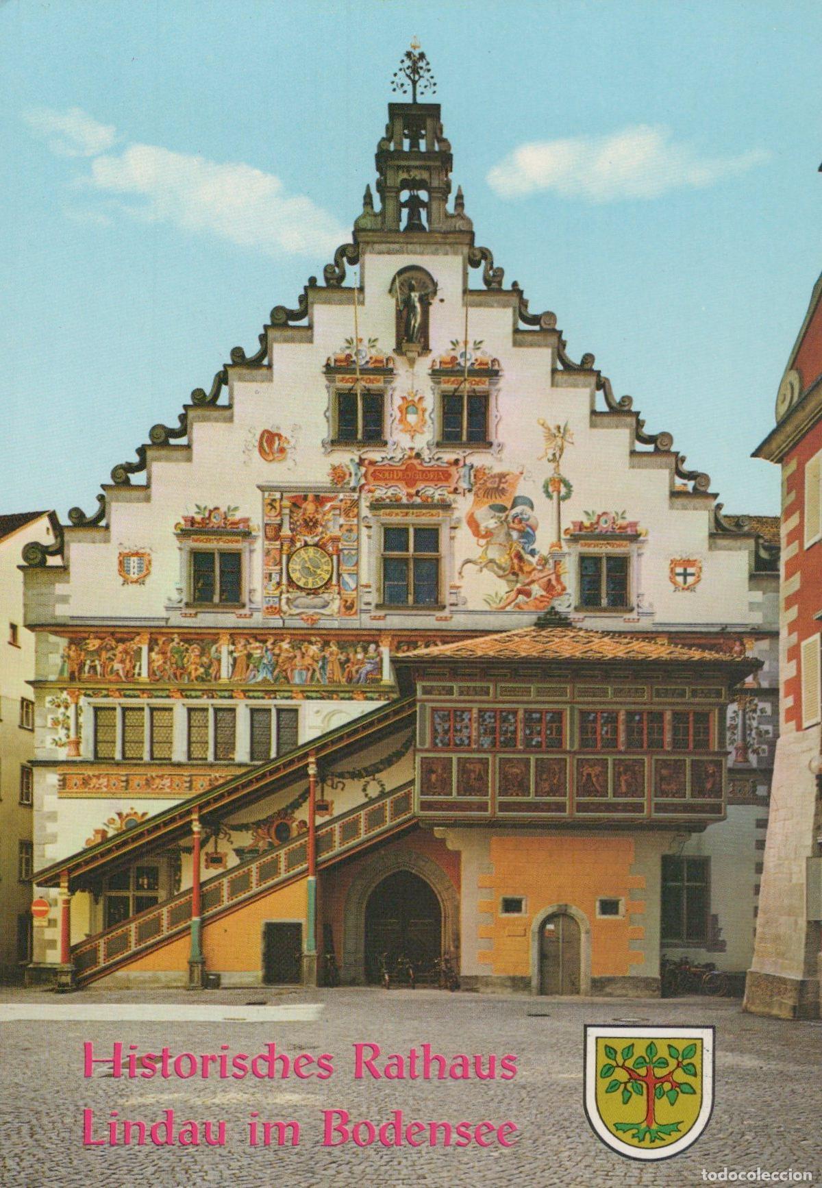 Cartoline: Germany Lindau A Bodensee Lindau IM Bodensee Historic Town Hall Unposted *YAZ517