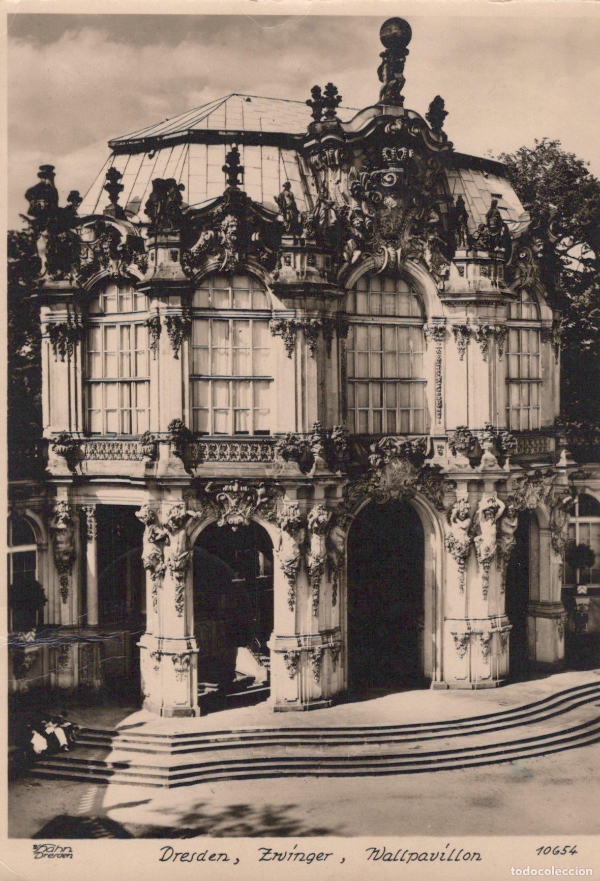 Cartoline: Germany Dresden Zwinger Wallpavillon Baroque Architecture *YAZ480