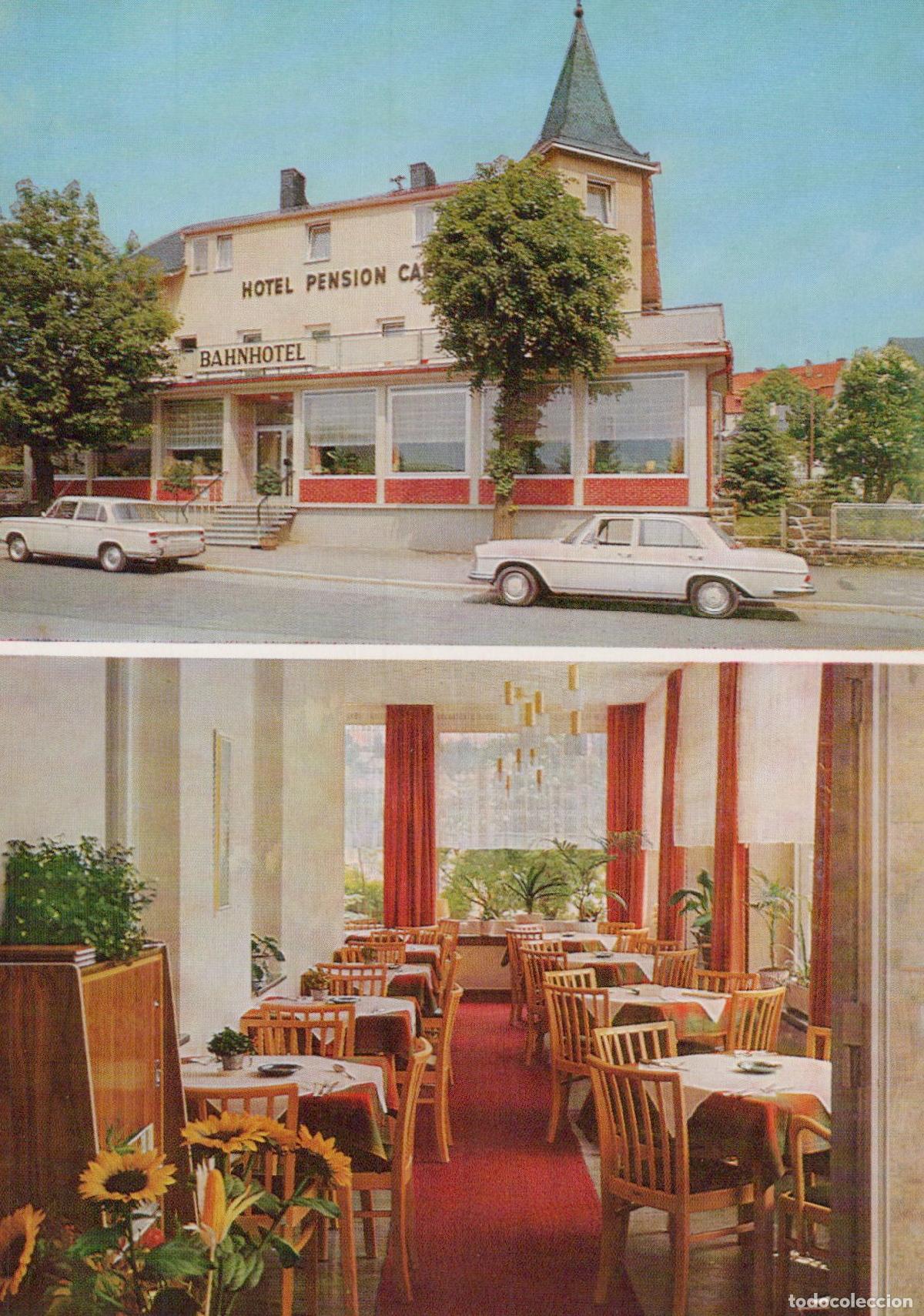 Cartes Postales: Germany Bad Steben Hotel Pension Cafe Bahnhofhotel Exterior Unposted *YAZ537