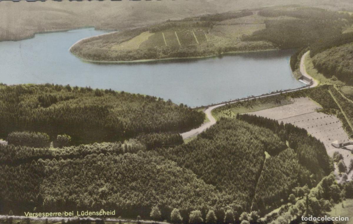 Cartes Postales: Germany Aachen Versespertalsperre Dam and Reservoir Near L&uuml;denscheid *YAZ498