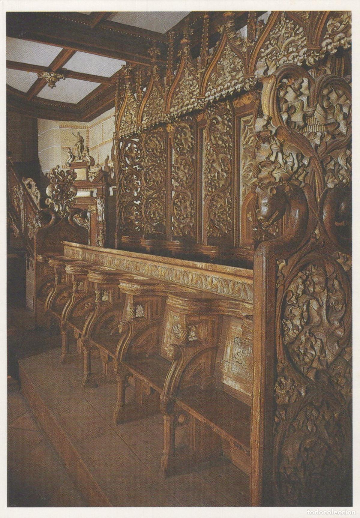 Cartes Postales: Germany Altenburg Castle Church Concert Hall Choir Stalls 1500s Unposted *YAZ545
