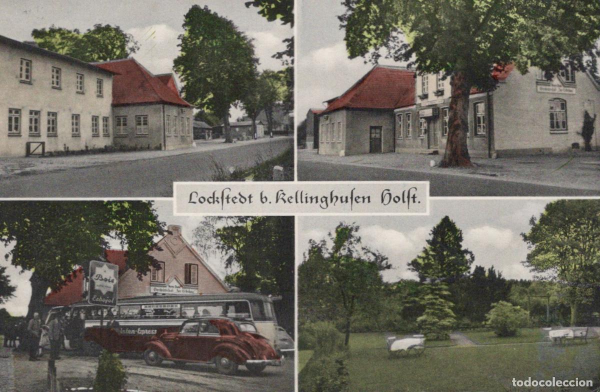 Cartes Postales: Germany Kellinghusen Lockstedt B Holst Village Scenes Bus Car and Park *YAZ506
