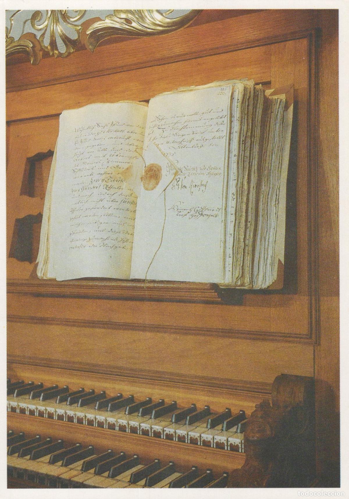Cartes Postales: Germany Altenburg Schlosskirche Organ Heinrich Gottfried Trost Unposted *YAZ547
