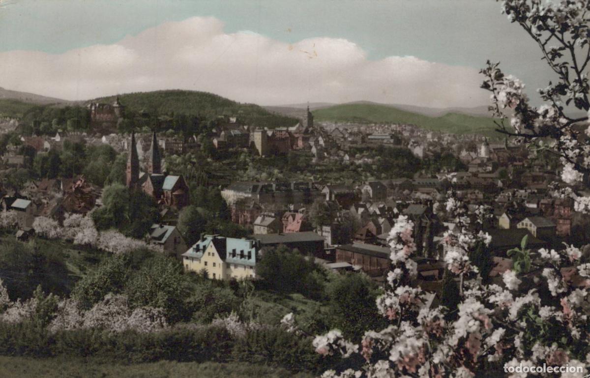 Cartes Postales: Germany Siegen Panoramic View of City With Castle and Churches *YAZ510