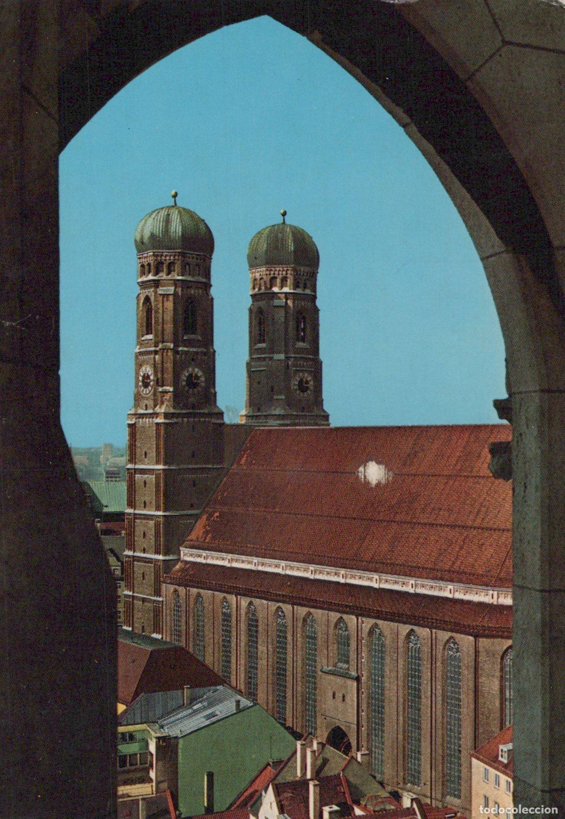 Cartes Postales: Germany Munich Frauenkirche Cathedral Towers View *YAZ559