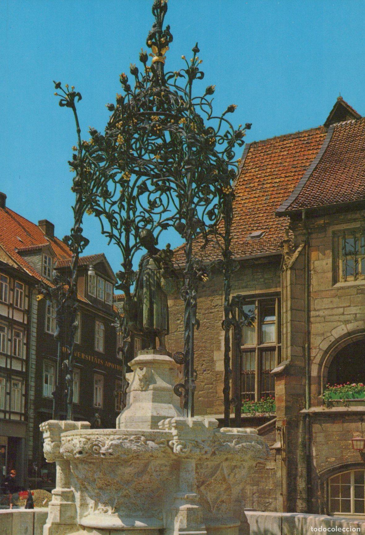 Cartes Postales: Germany Alfeld G&ouml;ttingen G&auml;nselieselbrunnen Fountain Unposted *YAZ520
