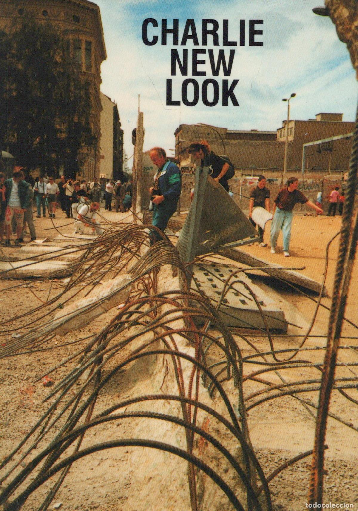 Cartes Postales: Germany Berlin Wall Charlie New Look Construction Site People 1990s *YAZ567