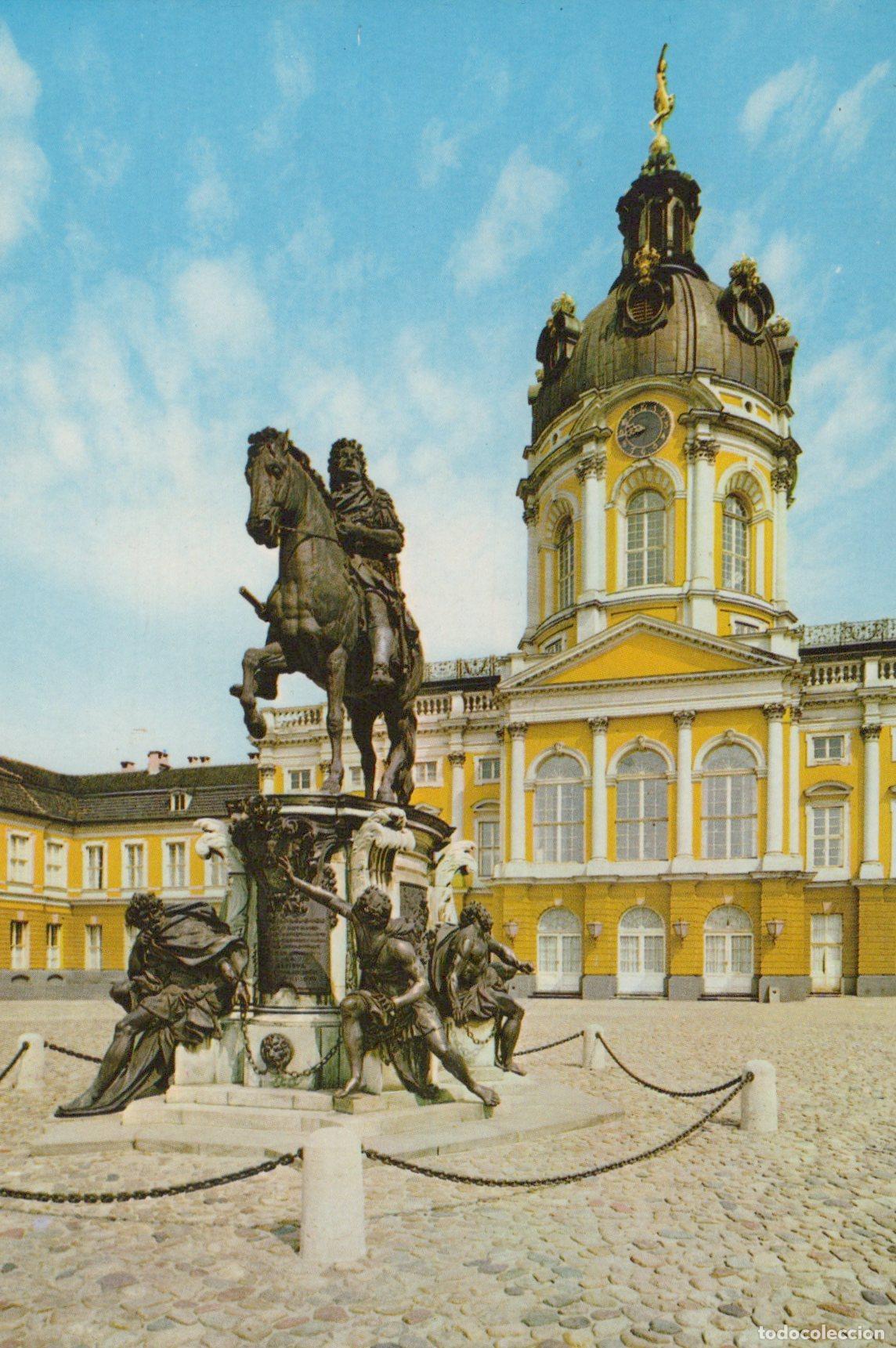 Cartes Postales: Germany Charlottenburg Castle Equestrian Statue of Frederick William I *YAZ569