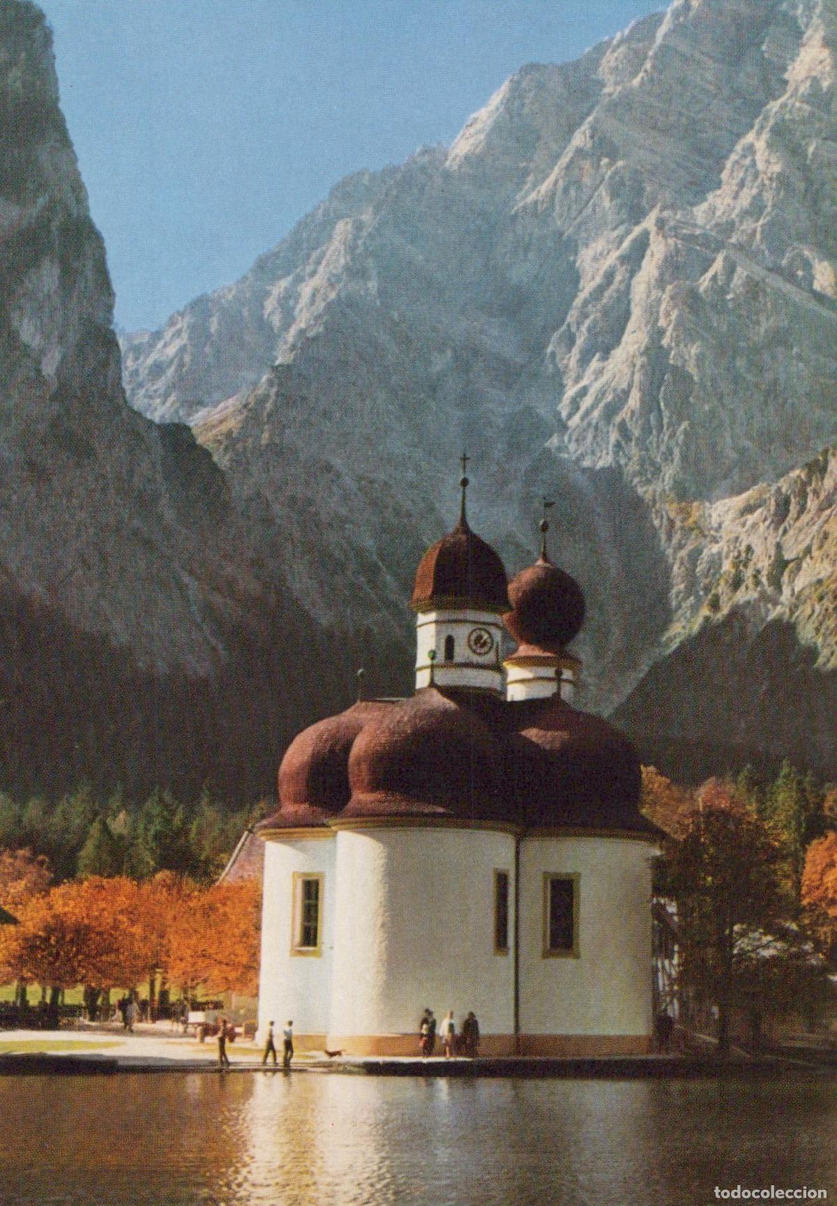 Cartes Postales: Germany St Bartholom&auml; Church K&ouml;nigssee Unposted *YAZ534