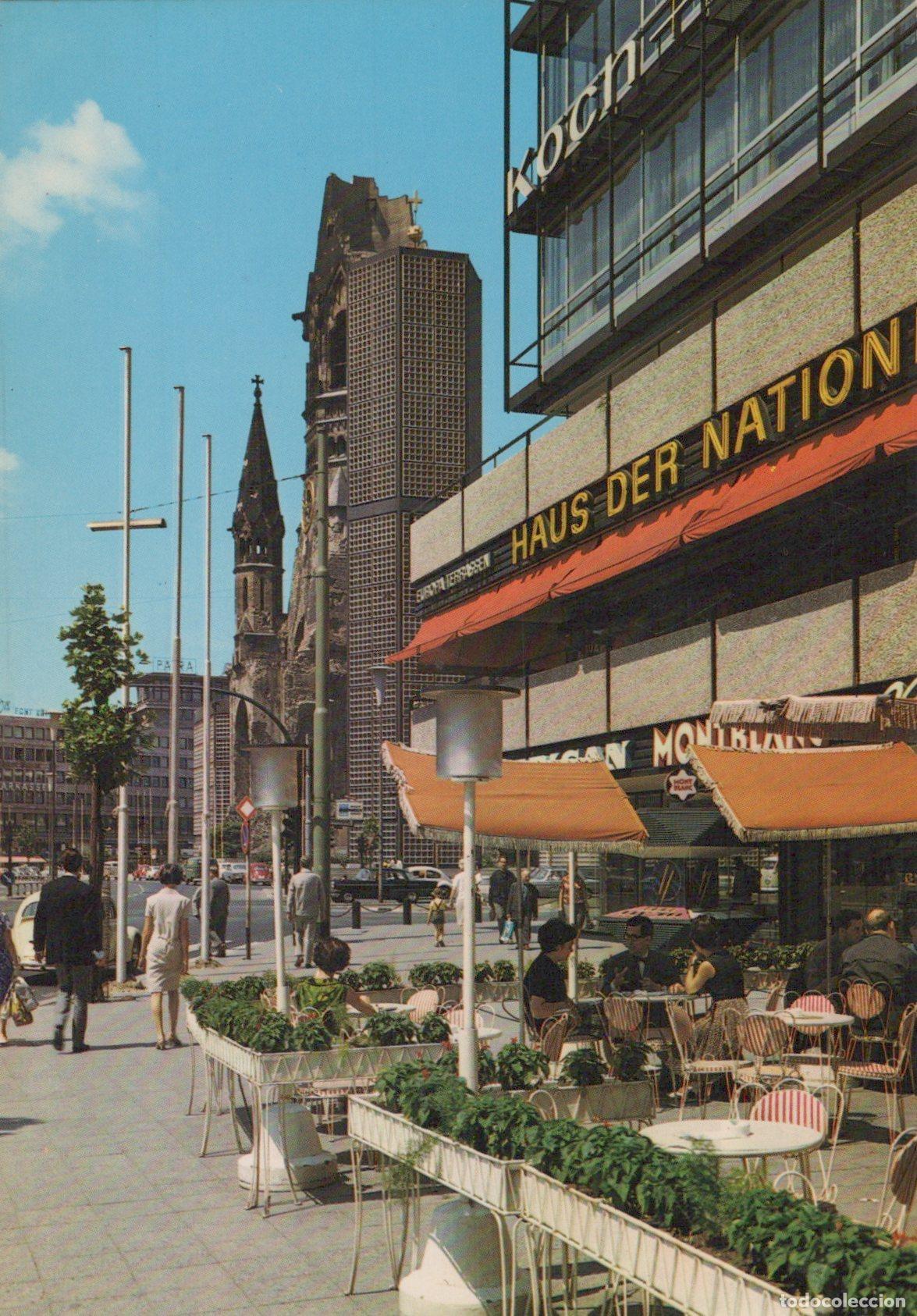 Cartes Postales: Germany Berlin Wall Europa Center View of Kaiser Wilhelm Unposted *YAZ577