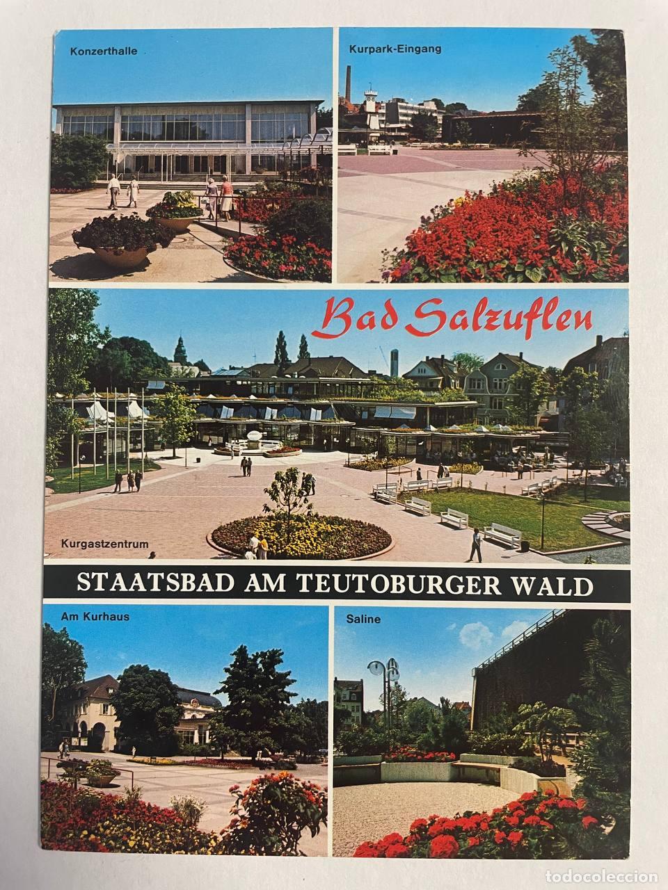 Postales: Germany Bad Salzuflen Konzerthalle Kurgastzentrum am Kurhaus Saline *YAZ593
