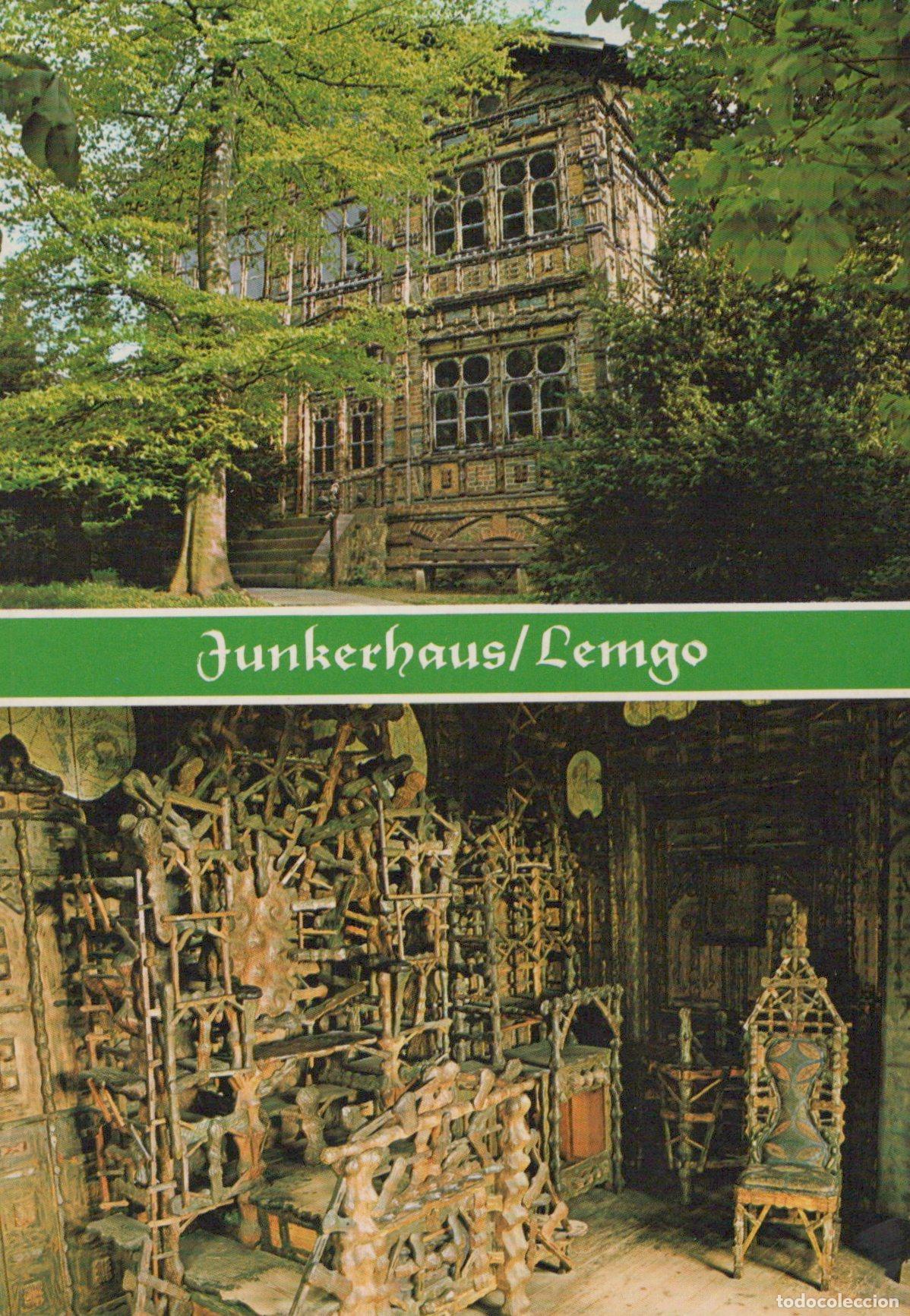 Postales: Germany Lemgo Junkerhaus Exterior and Interior Views of Unique House *YAZ597