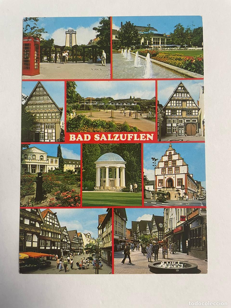 Postales: Germany Bad Salzuflen Multi View With Architecture and Fountains *YAZ592