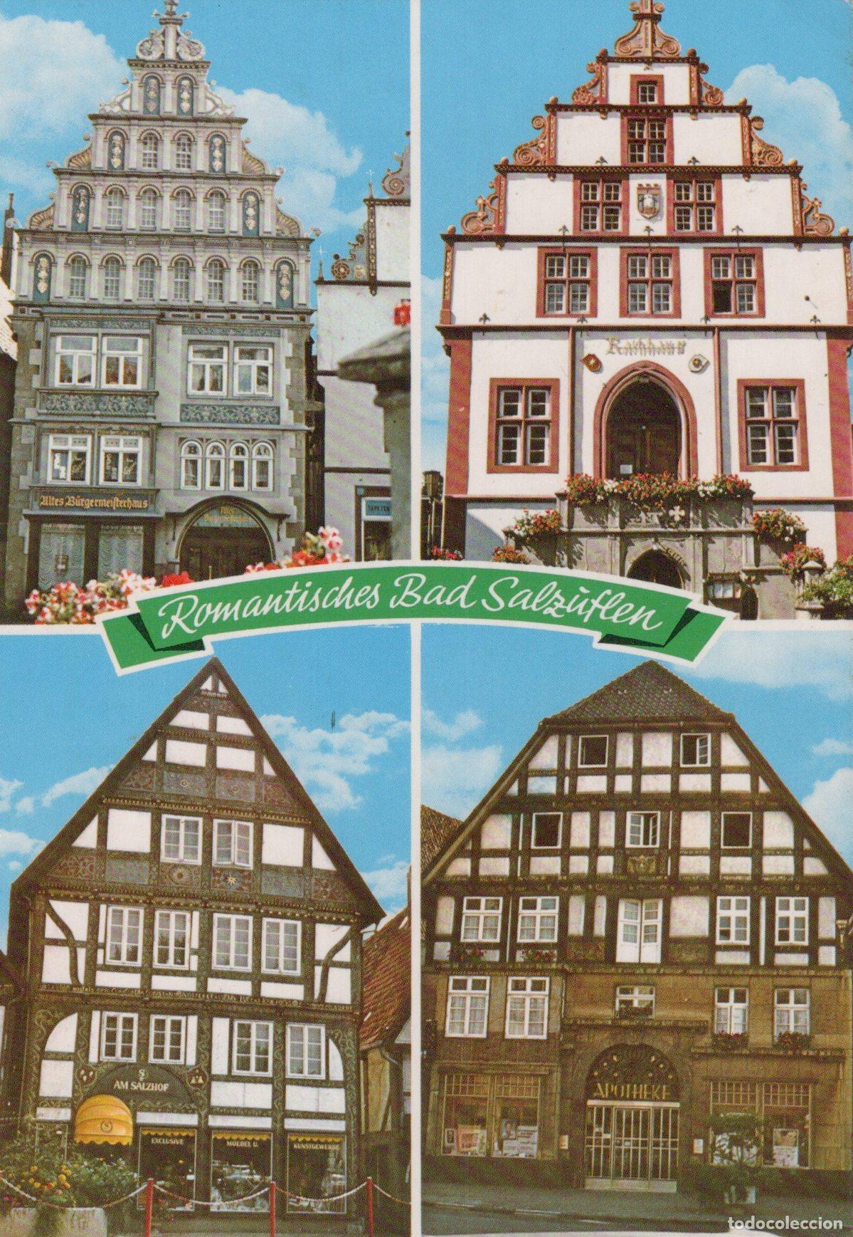Postales: Germany Bad Salzuflen Romantic Historic Buildings Architecture *YAZ594