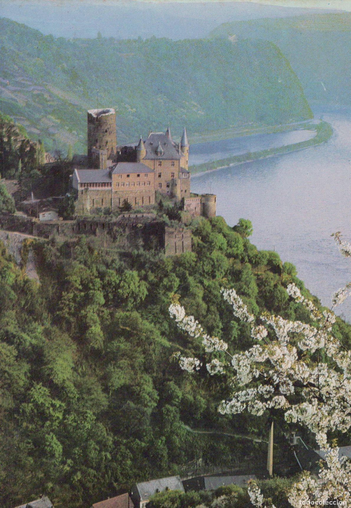 Cartes Postales: Germany Loreley Burg Katz Castle St Goarshausen Rhine River Landscape *YAZ600
