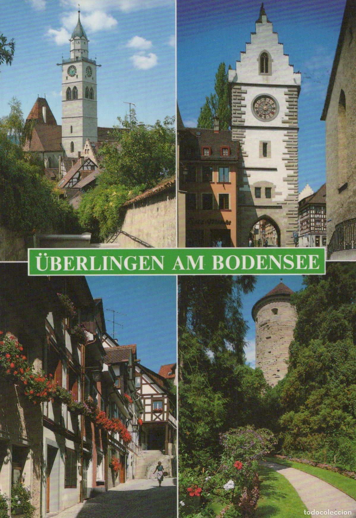 Cartoline: Germany Aalen &Uuml;berlingen am Bodensee City Views Architecture Towers *YAZ623