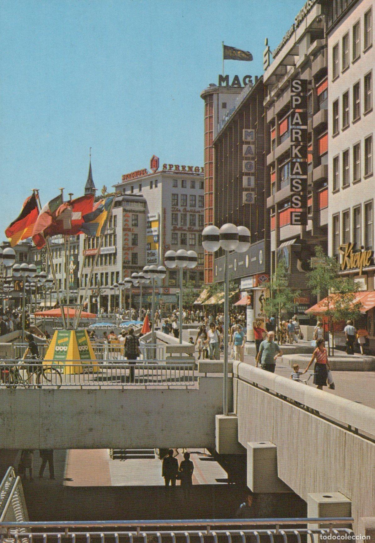 Cartoline: Germany Hannover Cityscape With Sparkasse and Magis Buildings *YAZ633