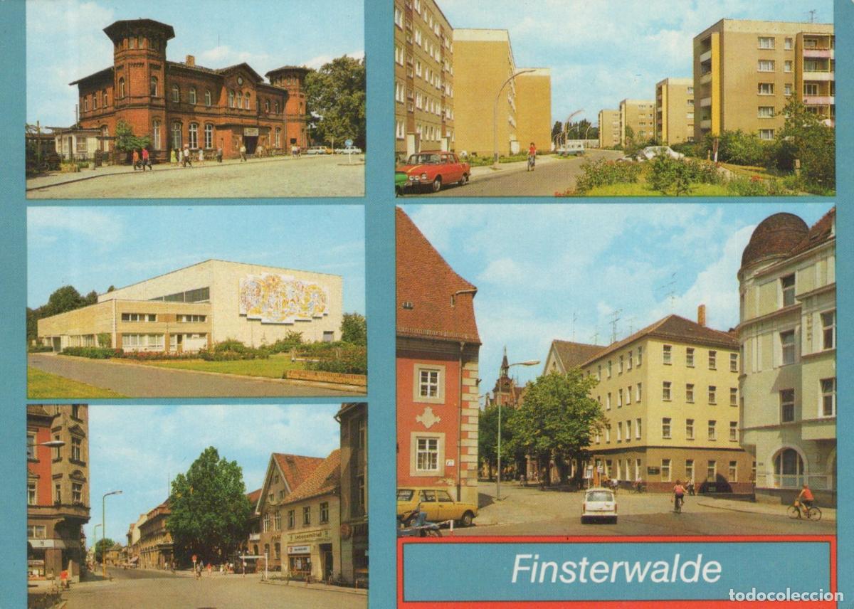 Postales: Germany Finsterwalde Multi View With Bahnhof Sporthalle and City Streets *YAZ741