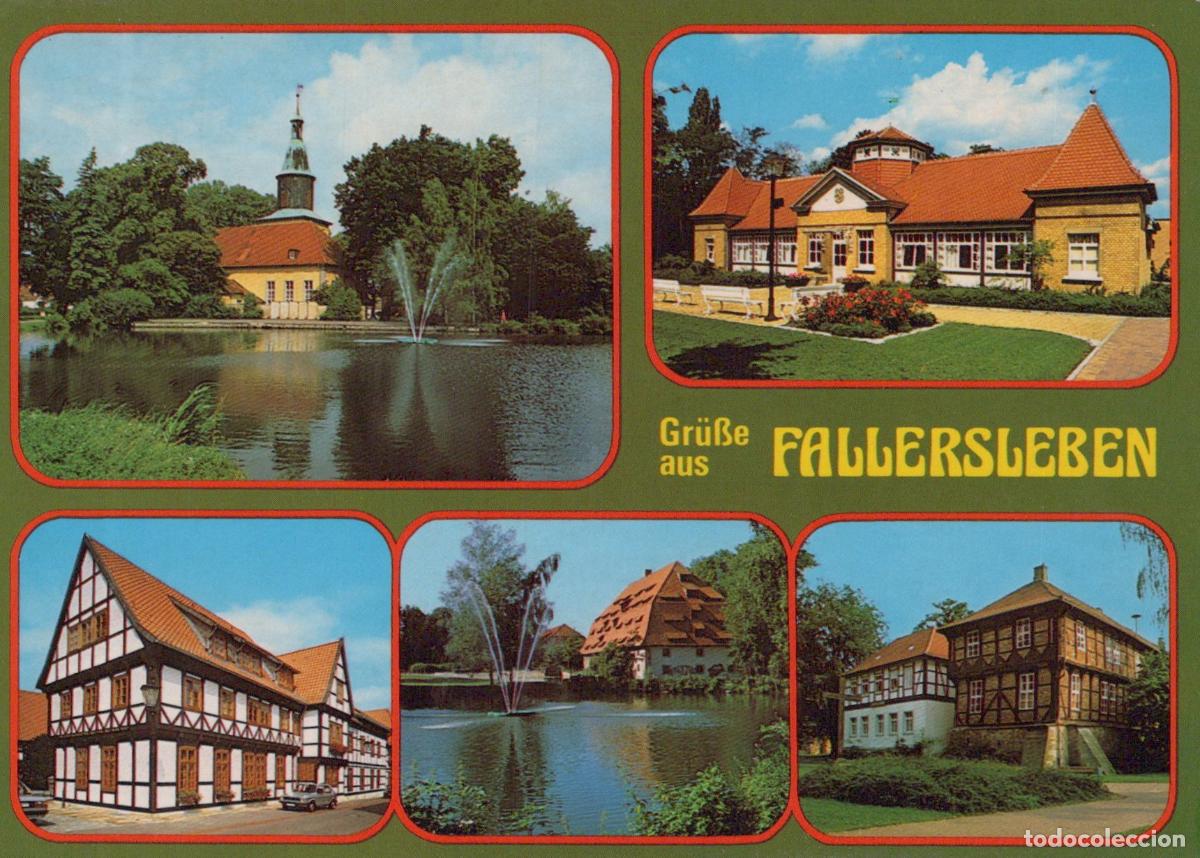 Postales: Germany Alfeld Gr&uuml;&szlig;e aus Fallersleben Multi View With Lake and Half *YAZ743